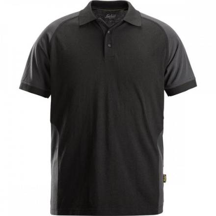 Apache Langley Polo Shirt Black Small
